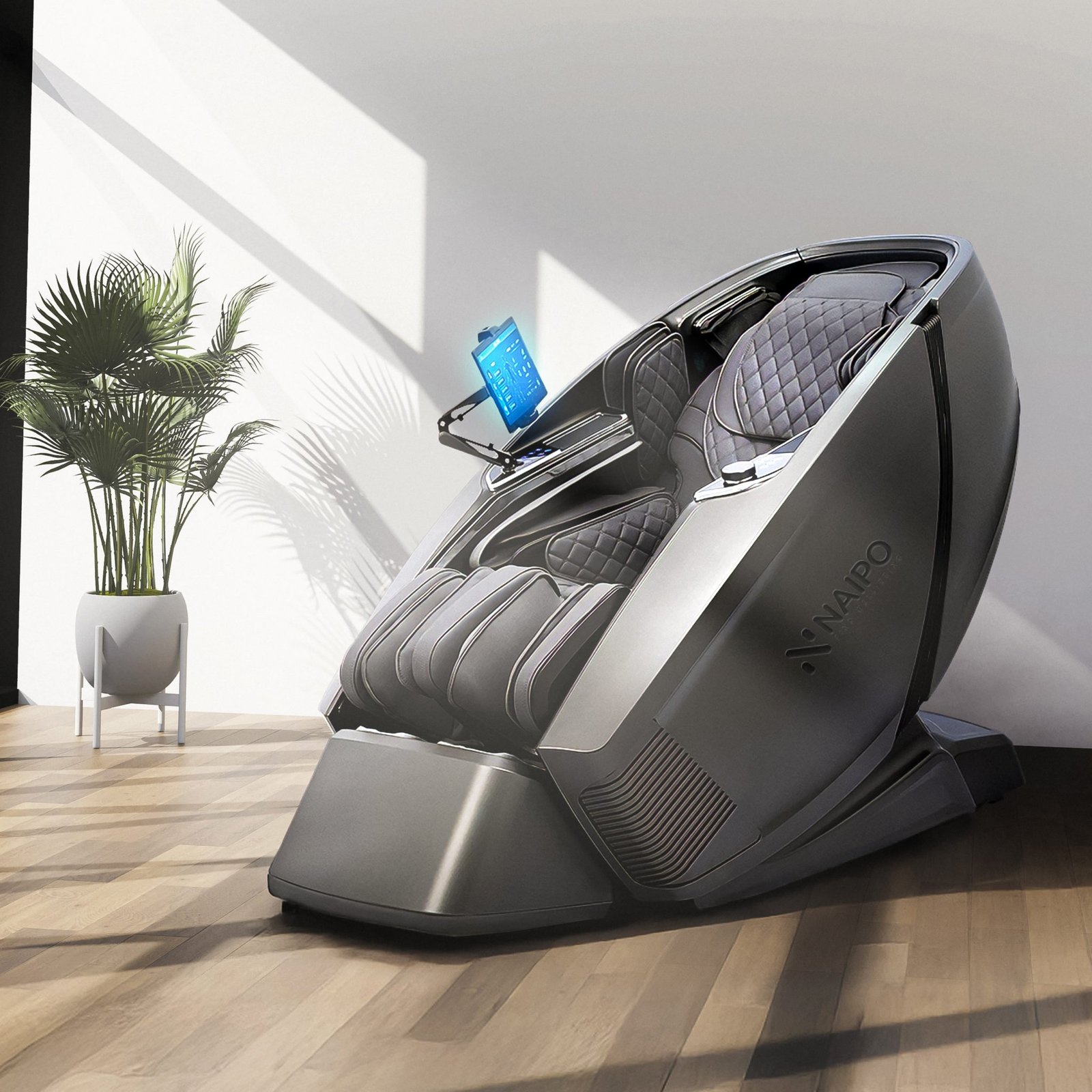 Naipo Shoulder & Neck Massager with Shiatsu Kneading Massage and Heat - NAIPO